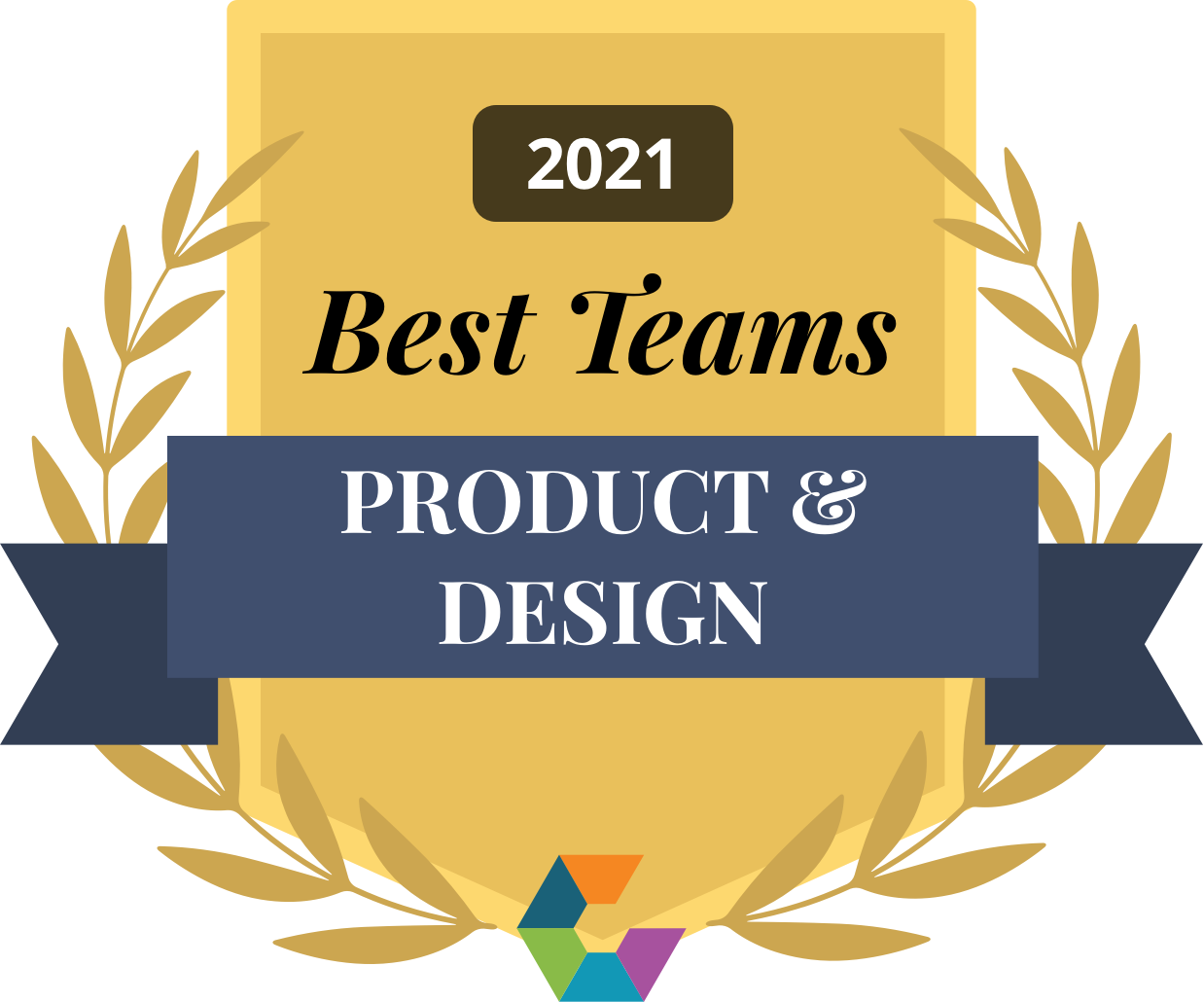 comparably best product design team award