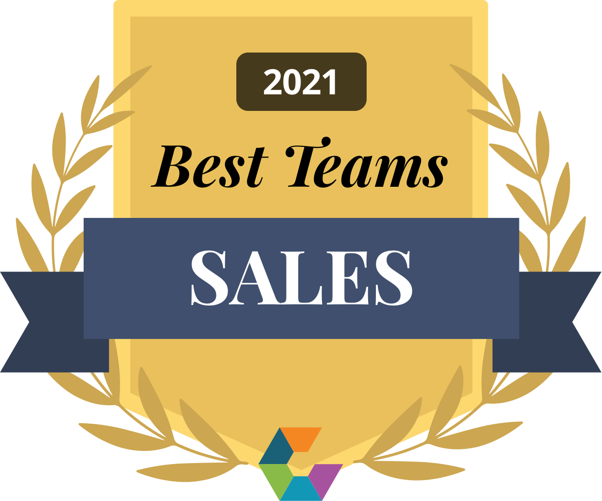 comparably best sales team award